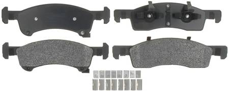 ACDelco - ACDelco 14D934CHF1 - Ceramic Front Disc Brake Pad Set