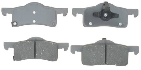 ACDelco - ACDelco 14D935CH - Ceramic Rear Disc Brake Pad Set with Wear Sensor