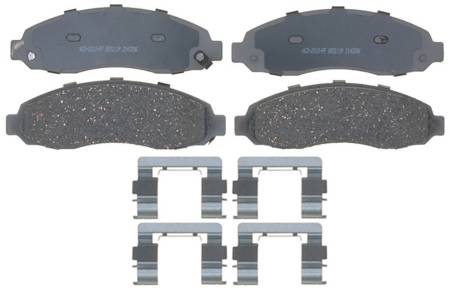 ACDelco - ACDelco 14D962CHF1 - Ceramic Front Disc Brake Pad Set with Hardware