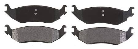 ACDelco - ACDelco 14D967CHF1 - Ceramic Rear Disc Brake Pad Set