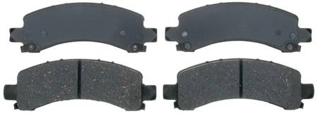 ACDelco - ACDelco 14D974ACHF1 - Ceramic Rear Disc Brake Pad Set with Hardware