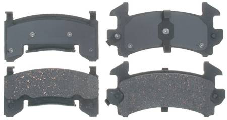 ACDelco - ACDelco 14D988C - Ceramic Front Disc Brake Pad Set with Wear Sensor