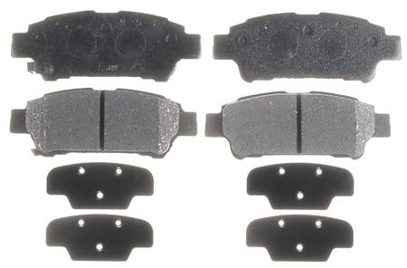 ACDelco - ACDelco 14D995CH - Ceramic Rear Disc Brake Pad Set