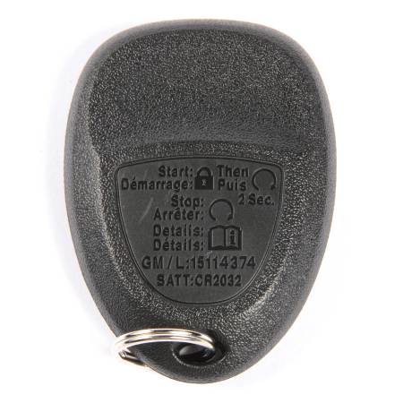 ACDelco - ACDelco 15114374 - 4 Button Keyless Entry Remote Key Fob