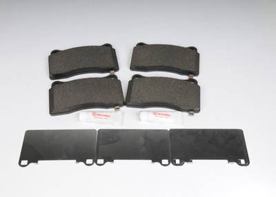 ACDelco - ACDelco 19433360 - Front Disc Brake Pad Kit with Brake Pads, Shims, and Lubricant