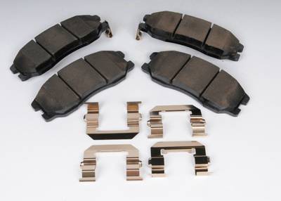 ACDelco - ACDelco 171-0984 - Front Disc Brake Pad Set with Springs and Insulators