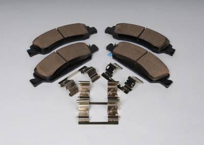 ACDelco - ACDelco 171-1007 - Front Disc Brake Pad Kit with Brake Pads and Clips