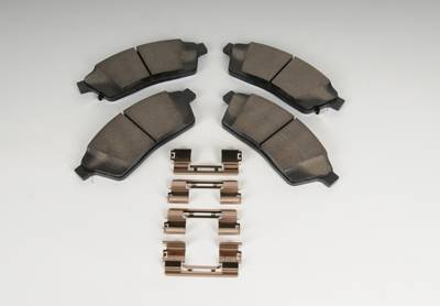 ACDelco - ACDelco 171-1077 - Front Disc Brake Pad Kit with Brake Pads and Clips