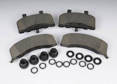 ACDelco - ACDelco 171-598 - Front Disc Brake Pad Kit with Brake Pads, Seals, and Bushings