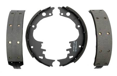 ACDelco - ACDelco 17242R - Riveted Front Drum Brake Shoe Set