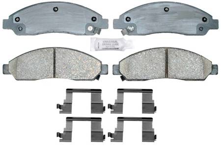 ACDelco - ACDelco 17D1039CHF1 - Ceramic Front Disc Brake Pad Set
