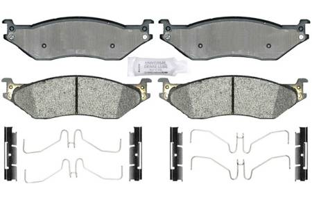 ACDelco - ACDelco 17D1066MHF1 - Semi-Metallic Front Disc Brake Pad Set