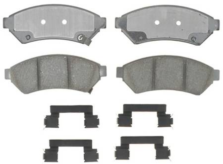 ACDelco - ACDelco 17D1075CHF2 - Ceramic Front Disc Brake Pad Set