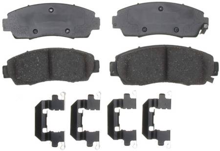 ACDelco - ACDelco 17D1089CHF1 - Ceramic Front Disc Brake Pad Set