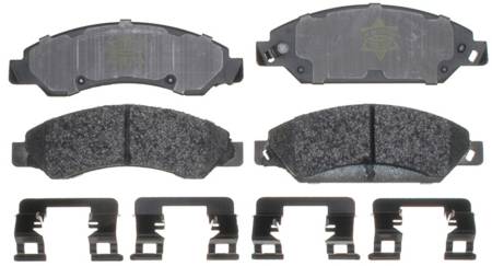 ACDelco - ACDelco 17D1092MHPVF1 - Specialty Semi-Metallic Performance Front Disc Brake Pad Set for Fleet/Police