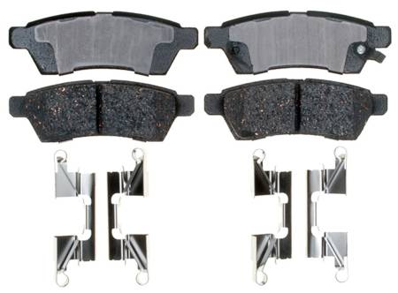 ACDelco - ACDelco 17D1100CHF1 - Ceramic Rear Disc Brake Pad Set