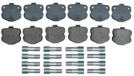 ACDelco - ACDelco 17D1185MHF1 - Semi-Metallic Front Disc Brake Pad Set