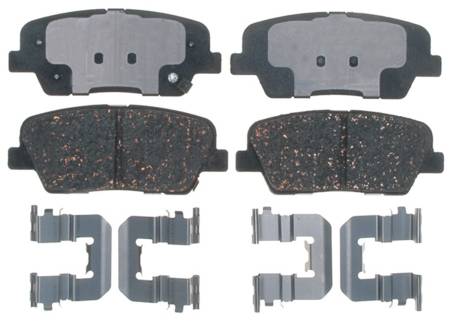 ACDelco - ACDelco 17D1284CH - Ceramic Rear Disc Brake Pad Set