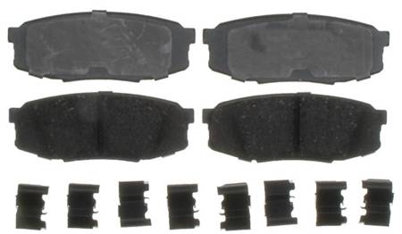 ACDelco - ACDelco 17D1304CHF1 - Ceramic Rear Disc Brake Pad Set