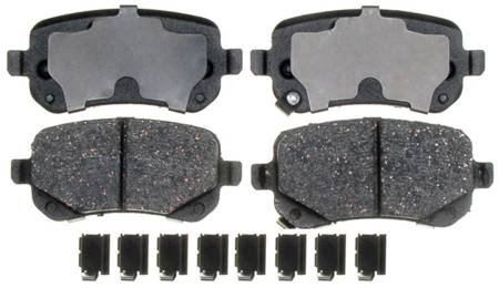 ACDelco - ACDelco 17D1326CHF2 - Ceramic Rear Disc Brake Pad Set