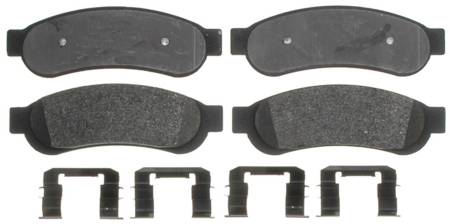 ACDelco - ACDelco 17D1334MHF1 - Semi-Metallic Rear Disc Brake Pad Set