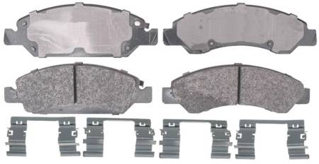 ACDelco - ACDelco 17D1367MHPVF1 - Semi-Metallic Performance Front Disc Brake Pad Set for Fleet/Police