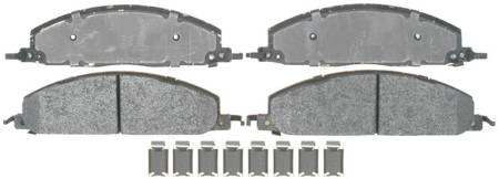 ACDelco - ACDelco 17D1400MHF1 - Semi-Metallic Rear Disc Brake Pad Set