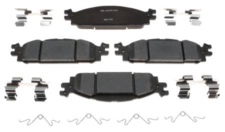 ACDelco - ACDelco 17D1508CHF2 - Ceramic Front Disc Brake Pad Set