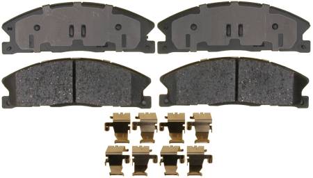 ACDelco - ACDelco 17D1611CHF2 - Ceramic Front Disc Brake Pad Set