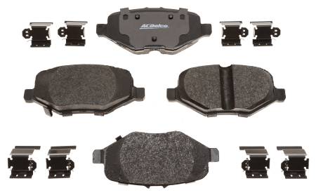 ACDelco - ACDelco 17D1612MHPVF1 - Specialty Semi-Metallic Performance Rear Disc Brake Pad Set for Fleet/Police