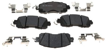 ACDelco - ACDelco 17D1650CH - Ceramic Front Disc Brake Pad Set