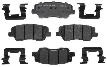 ACDelco - ACDelco 17D1659CH - Ceramic Front Disc Brake Pad Set