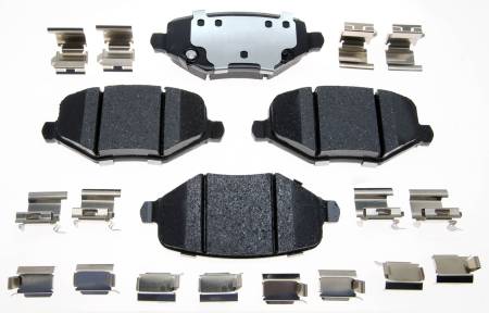 ACDelco - ACDelco 17D1719CHF1 - Ceramic Front Disc Brake Pad Set