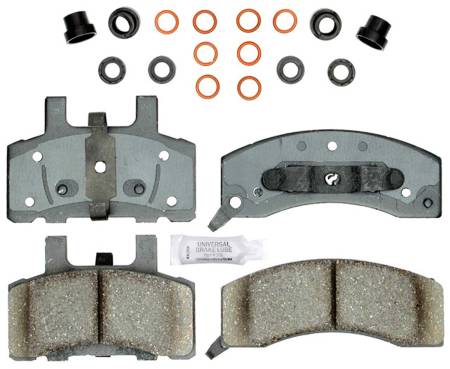 ACDelco - ACDelco 17D370CHF1 - Ceramic Front Disc Brake Pad Set