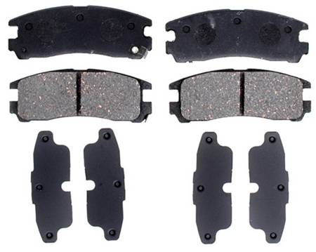 ACDelco - ACDelco 17D383CH - Ceramic Rear Disc Brake Pad Set