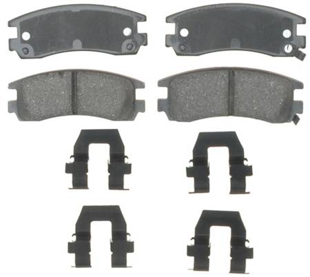 ACDelco - ACDelco 17D698CHF1 - Ceramic Rear Disc Brake Pad Set