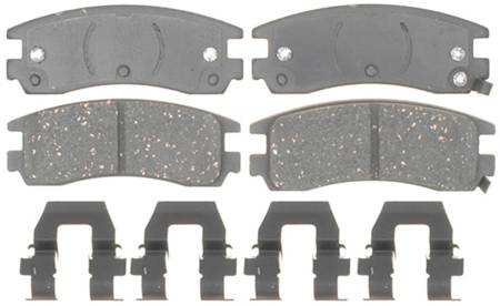 ACDelco - ACDelco 17D714CHF1 - Ceramic Rear Disc Brake Pad Set