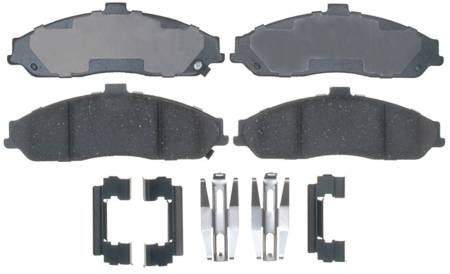 ACDelco - ACDelco 17D731CHF1 - Ceramic Front Disc Brake Pad Set