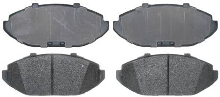 ACDelco - ACDelco 17D748MH - Severe Duty Semi-Metallic Front Disc Brake Pad Set