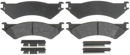 ACDelco - ACDelco 17D802MH - Semi-Metallic Rear Disc Brake Pad Set