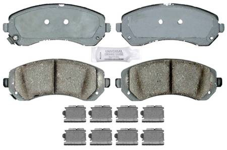 ACDelco - ACDelco 17D844CHF1 - Ceramic Front Disc Brake Pad Set