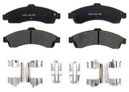 ACDelco - ACDelco 17D882CHF2 - Ceramic Front Disc Brake Pad Set