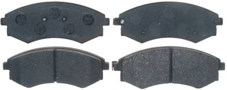 ACDelco - ACDelco 17D887CH - Ceramic Front Disc Brake Pad Set