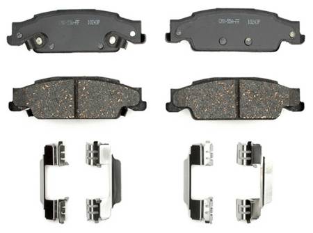 ACDelco - ACDelco 17D922CHF2 - Ceramic Rear Disc Brake Pad Set