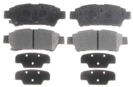 ACDelco - ACDelco 17D995C - Ceramic Rear Disc Brake Pad Set