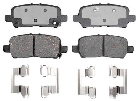 ACDelco - ACDelco 17D999CHF1 - Ceramic Rear Disc Brake Pad Set