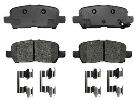 ACDelco - ACDelco 17D999MH - Semi-Metallic Rear Disc Brake Pad Set