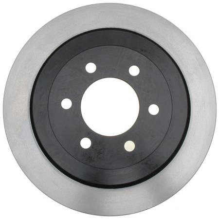 ACDelco - ACDelco 18A2460 - Rear Drum In-Hat Disc Brake Rotor