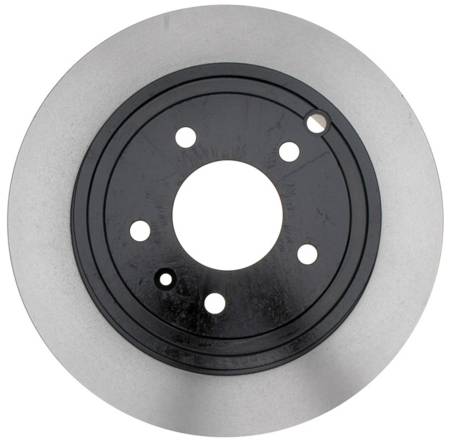 ACDelco - ACDelco 18A2472 - Rear Drum In-Hat Disc Brake Rotor