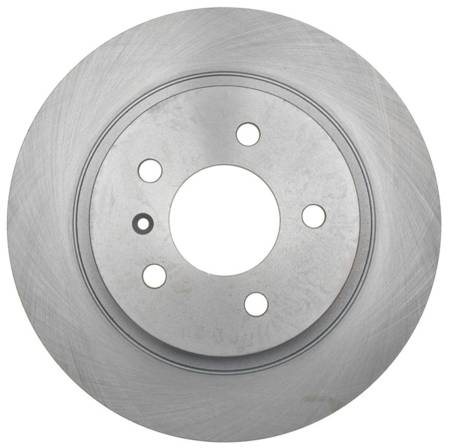 ACDelco - ACDelco 18A2484A - Non-Coated Rear Disc Brake Rotor